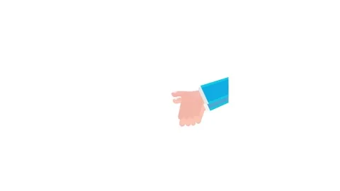 Two hands shake over a coin featuring a dollar sign, symbolizing agreement .. Stock Footage 332199257