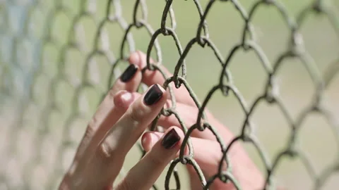 Two hands touching Stock Footage 236433737