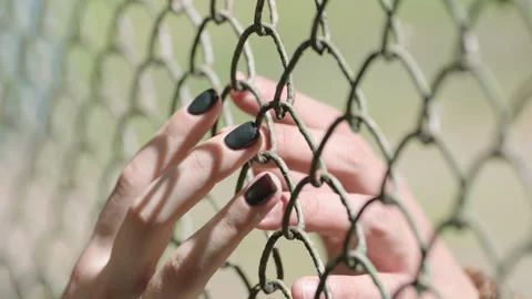 Two hands touching Stock Footage 236433753