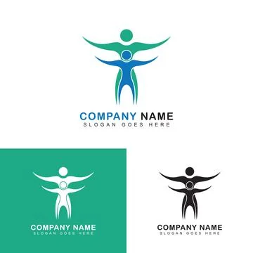 Two happy sign Stock Illustration