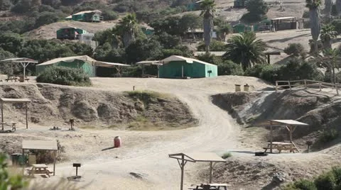 TWO HARBORS CAMPGROUND Stock Footage 10857119