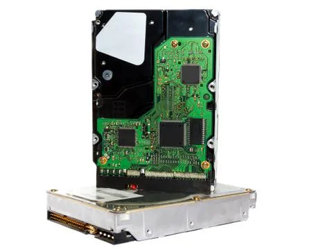 Two hard drives Stock Photos