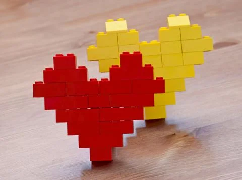 Two heart Stock Photos