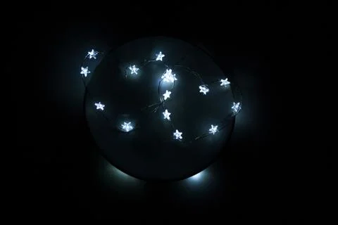 Two hearts constellation Stock Photos