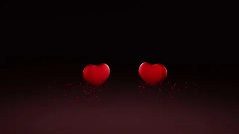 Two Hearts Dancing Stock Footage 168896922