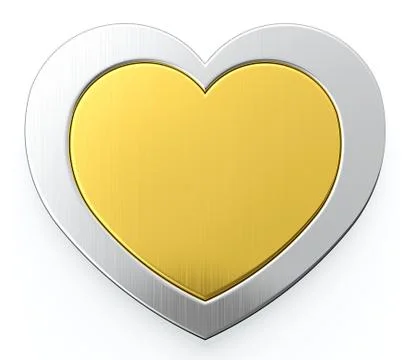 Two hearts Stock Illustration