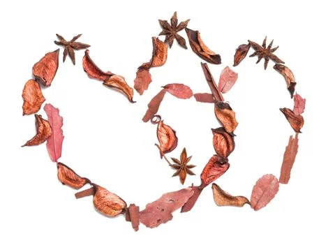 Two hearts Stock Photos