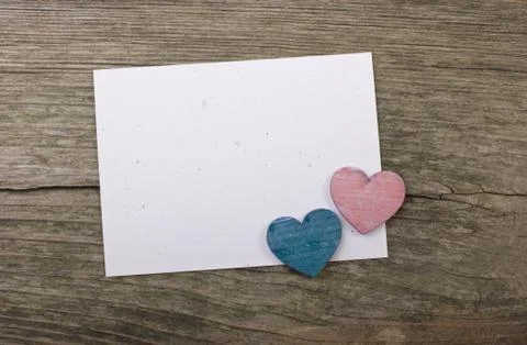 Two hearts Stock Photos