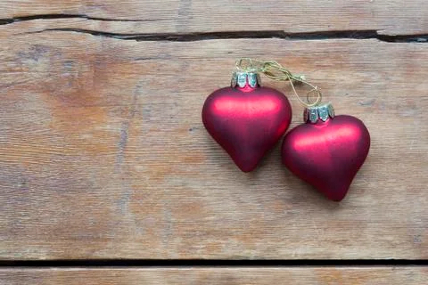 Two hearts Stock Photos