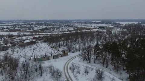 Two helicopters flying over the river Vidéo 85904376