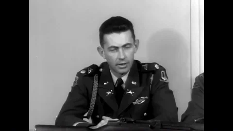 Two high ranking army officials talk about the importance of army medics in Stock Footage 95545395