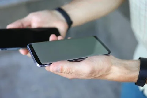 Two high-tech gadgets Stock Photos