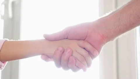 Two holding hands Stock Footage 72618932