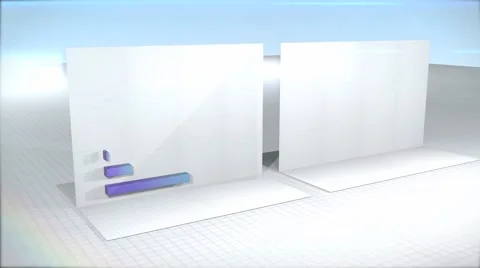 Two horizontal graphs Video stock 50157859