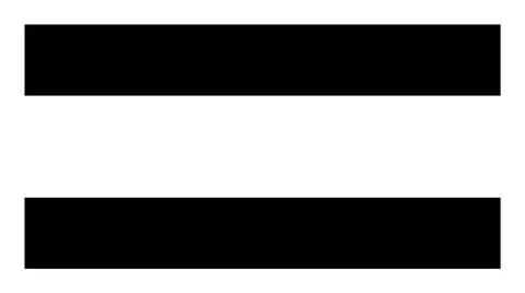 Two Horizontally Aligned Black Bars on White Background for Various Design Us Stock Illustration