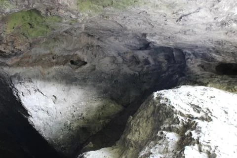 Two huge rocks in front of another Stock Photos