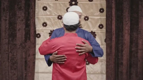 Muslim Men Hugging Stock Videos – Royalty-Free HD & 4K Videos | Pond5