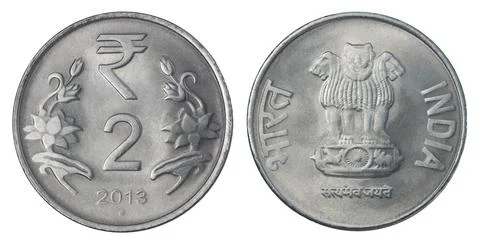 Two Indian Rupee Stock Photos