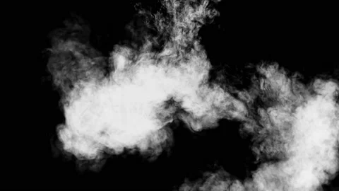 Two Ink Drops White On Black 4 Stock Footage 201159081