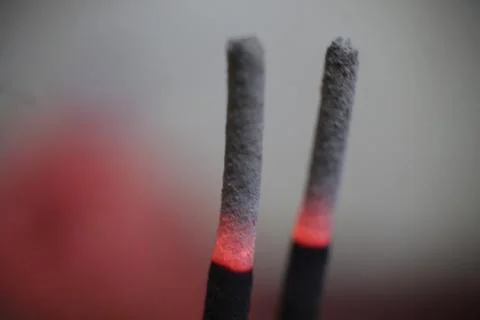 Two insense Fotos de archivo