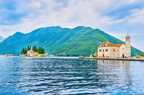 Two islets Stock Photos