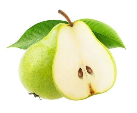 Two isolated pears Foto stock