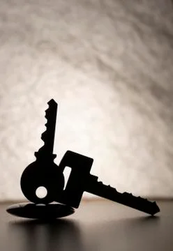 Two keys Stock Photos