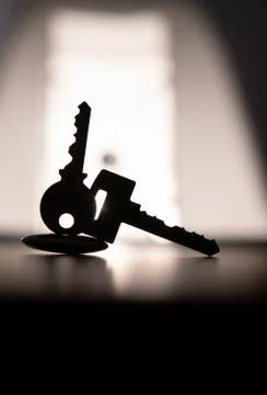 Two keys Stock Photos