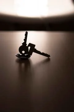 Two keys Stock Photos