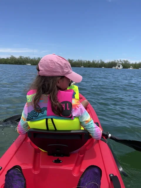 Two kids kayaking Stock Footage 277913306