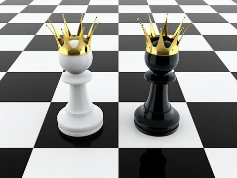 Two kings Stock Illustration