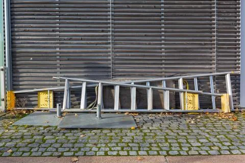 Two Ladders Down Stock Photos