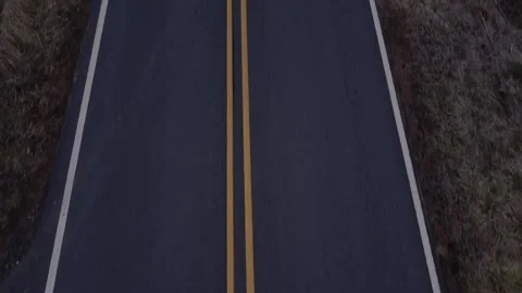 Two Lane Mountain Highway Stock Footage 146383060