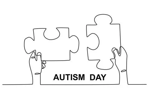 Two large puzzles Stock Illustration