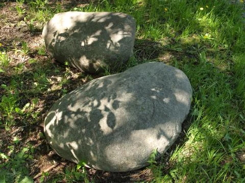 Two large stone. Stock Photos