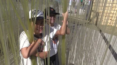 Two Latin children Stock-Footage 46339768