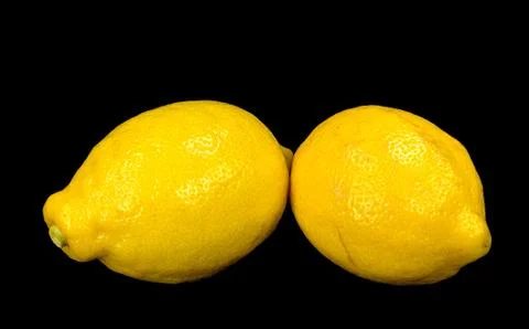 Two Lemons Stock Photos
