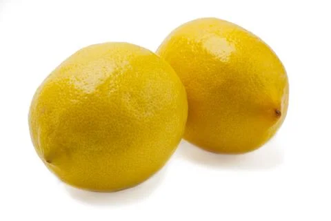 Two Lemons Stock Photos