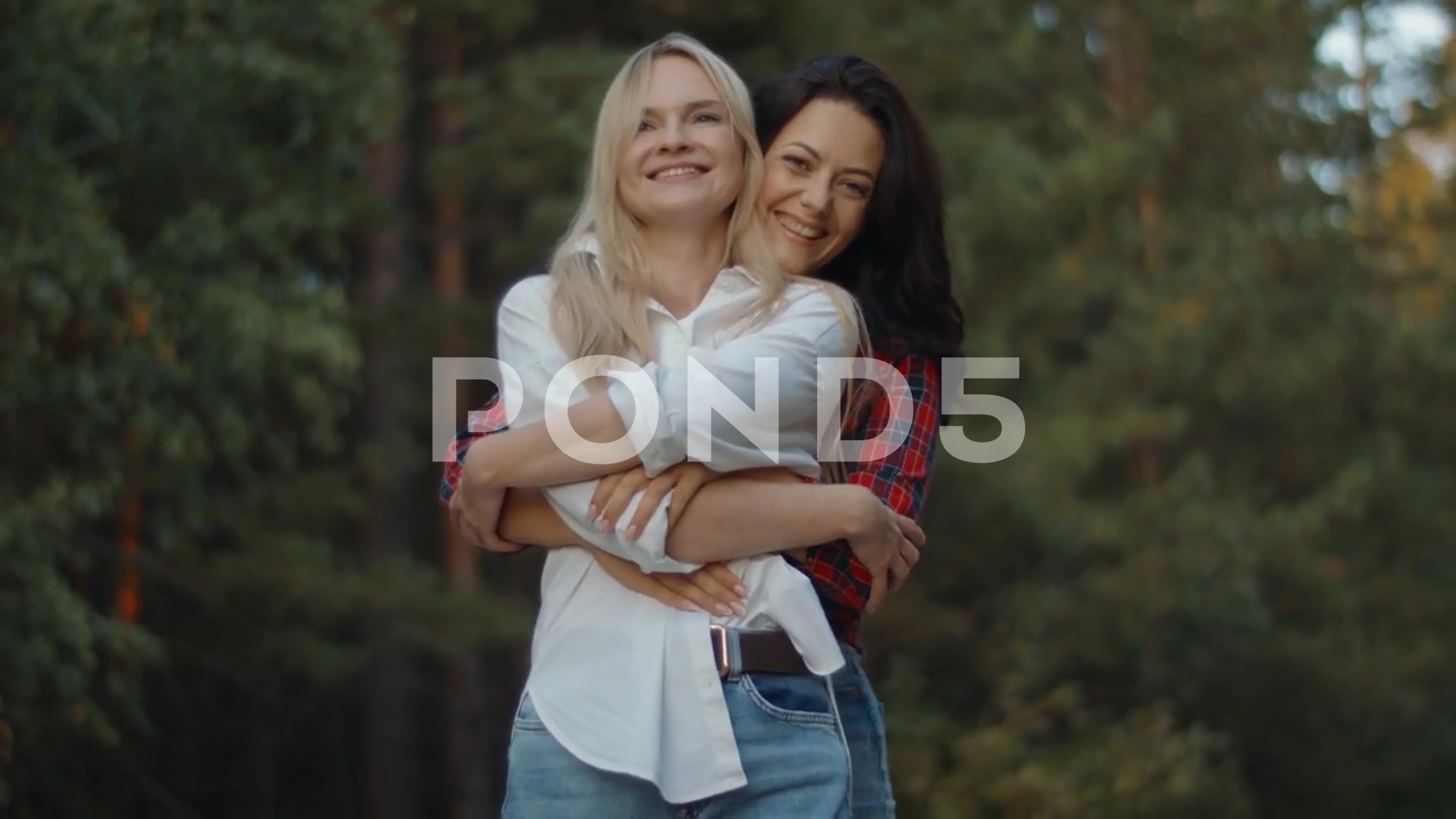 Two lesbian women in love. Free love to ... | Stock Video | Pond5