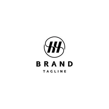 Two Letter H Stock Illustration