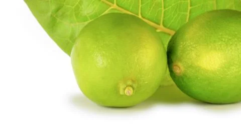 Two lime Fotos de archivo