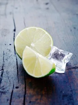 Two limes Stock Photos