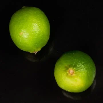 Two limes Stock Photos
