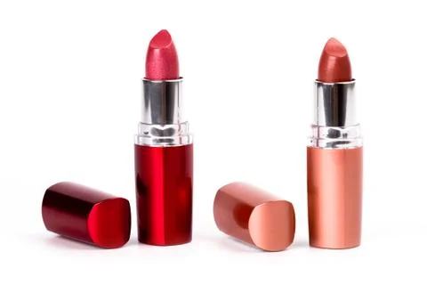 Two lipsticks Foto stock
