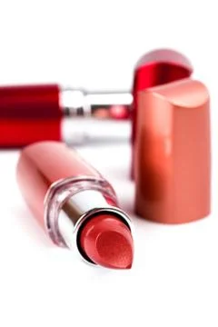Two lipsticks Stock-Fotos