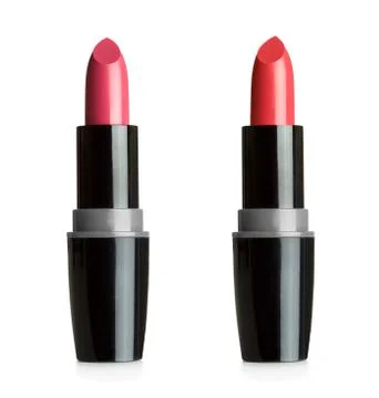 Two lipsticks Stock Photos
