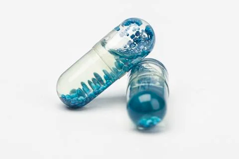 Two liquid cap Stock-Fotos