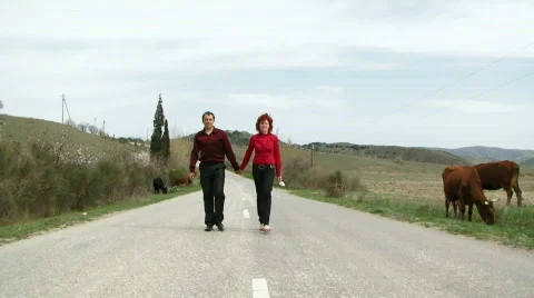 Two lovers Video stock 805786