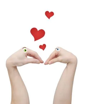 Two lovers Stock Illustration