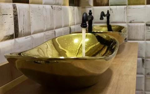 Two luxury sinks Stock-Fotos